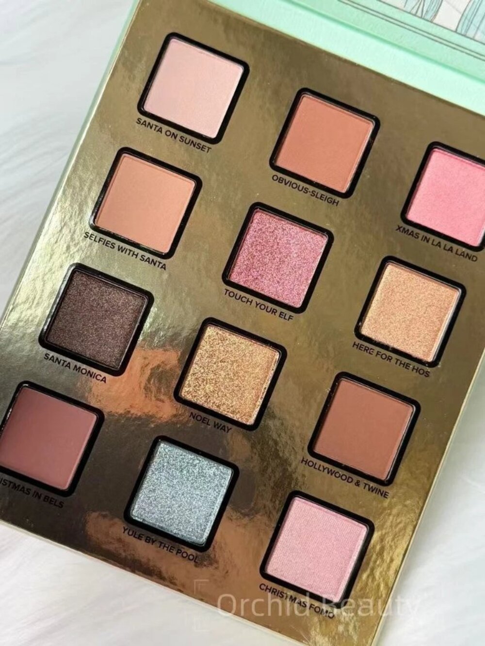 New Too Faced Chirstmas In Los Angeles Eyeshadow Palette~Full size 10.8 g
